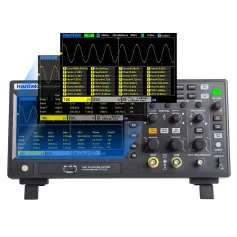 Hantek DSO2D10 Digital Oscilloscope 2CH+1CH Digital Storage 1GS/s Sampling Rate 100MHz Bandwidth Dual Channel Economical Oscilloscope with Signal Source(AWG)