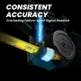 Mileseey DTX10 Digital Measuring Tape Laser 100m 330Ft Range 12Ft Blade Swappable Battery App Sync High Accuracy Smart Calculations Color Display Auto Lock Tape Extended Laser Line
