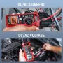 KAIWEETS KC604 Digital Clamp Meter True-RMS AC/DC Voltage Current Tester NCV Detection Auto Shut-Off LCD Backlight 1.1 Inch D-Shaped Jaw
