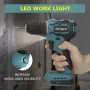 Drillpro 23-48N.M 10mm/13mm 1800rpm 21+1 Moment Sladdlös Borstlös Elborrmaskin Passar Mak