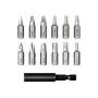 XIAOMI Mijia 3.6V Rechargeable Electric Screwdriver with 2000mAh Battery 5N.m torque 12PCS S2 Steel Screwdriver Bits 60mm Extension Rod Portable Cordless Design, Built-in LED Lights for Home DIY Projects
