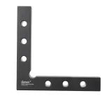 GANWEI 120x120mm Carpenter Square Ruler 90 Degree Right Angle Ruler Alluminum Alloy L Ruler Woodworking Measuring