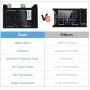 SAA-2N NanoVNA V2 Antenna Analyzer 3G Vector Network Analyzer 4.0 Inch Touching Screen Shortwave HF VHF UHF with Iron Housing