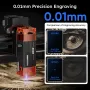 iKier X5 Pro Upgraded 5W Laser Engraving Machine Laser Engraver with Gen2 Spot Compression Technology for Wood and Metal Dark Acrylic Glass
