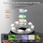 Handheld Digital Microscope 2 Million Pixels 500X Magnification 2-inch IPS Screen 8 LED Lights USB Type-C Powered