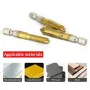 6Pcs HSS 1/4\ Hex Shank Chamfer Countersink Chamfer Drill Bit 90 Degree Wood Chamfering Cutter 6mm-19mm Metal Drills