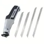 Multi-Blade Hand Saw Ergonomic Handle Stainless Steel Blades for Wood Bamboo Ice Frozen Bone Cutting Quick Change Design Fit S1122D and S1211K