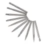 10Pcs 3mm Routing Router Drill Bits Set For Dremel Carbide Rotary Burrs Tools Wood Stone Metal Root Carving Milling Cutter Tools
