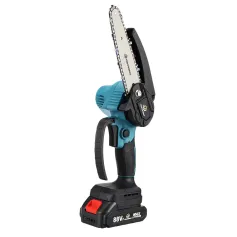 VIOLEWORKS 88VF 6-inčna električna lančana pila 1500W akumulatorske jednoručne pile Alat za obradu drveta Rezač drva W / Nema / 1/2 baterije za MakitaBattery