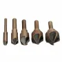 5PCS Countersink Tool Bit Set Includes 1/4\ 3/8\ 1/2\ 5/8\ 3/4\ Drills Perfect for Woodworking Soft Metal DrillingPlastic Cutting