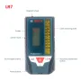 LR7 Profesyonel Kırmızı Yeşil Lazer Seviye Ölçer Mesafe Ölçerler 3D 3 Düzlem 12 Hat Işın Gradient Projeksiyon Diastimetre