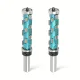 Spiral Flush Trim Router Bit Set With Double Bearings 1/2in 12mm Shank Blue Precision Woodworking Tool For Smooth Edge Cutting