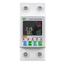 Tuya WiFi Intelligent Circuit Breaker with LCD Display App Control, Four Timing Modes Comprehensive Protection System Durable Flame-Retardant Construction - Home Automation Energy Monitor Smart Device
