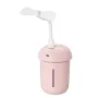 DC 5V 2W USB Humidifier 200mL Air Purify Water Meter Cooler Fan Mushroom Night Light Lamp