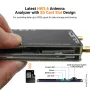 Analizzatore di antenna di rete vettoriale digitale NanoVNA-PCB 10KHz-1,5GHz MF HF VHF UHF Supporta scheda SD da 32 GB