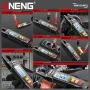 ANENG PN129 Digital Clamp Meter 600V 100A Multimeter with LCD Backlit Display Flashlight Auto Power Off NCV Data Retention