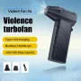 Violent Fan X6 High-Speed Turbofan 140,000 RPM 6000mAh Peak Battery Dual-Function Vacuum Kit Infinite Speed Control 6.0V-8.4V Adjustable Current 3-4 Hours Charging