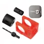 1-3/8\ - 1-3/4\ Door Lock Installation Kit with Guide Template and Door Lock Hole Saw for Wooden Doors/Windows