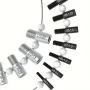 Nut & Bolt Thread Checker Inch & Metric 26 Male/Female Gauges Stainless Steel 14 Inch & 12 Metric Thread Checker