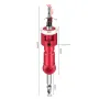 Woodworking Step Drill Bit Countersink Drill Bit with Adjustable Depth Stop 82 Degree Carbide Tipped with Replaceable Pilot Drill Bit1/4\ Quick Release Hex Shank for Woodworking Pilot Screw Holes