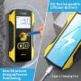 FNIRSI WD-01 Metal Dedektörü Duvar Tarayıcısı AC Canlı Kablo Telleri için Yeni Tasarlanmış Konumlandırma Deliği ile Metal Ahşap Saplama Bul