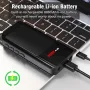 BSIDE A10 ミニスマートマルチメーター 3.2インチカラースクリーン デジタル 9999カウント True RMS マルチメーター 内蔵充電式リチウム電池電圧テスター
