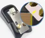 Pialla per bordi, bordatrice, rifilatrice ad arco, pialla manuale, smussatrice per legno, raschietto per raccordi, sbavatrice per assi, rifilatrice per PVC