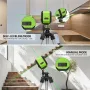 Huepar FC011G Green Laser Level Cross Line Laser100ft Range Self Leveling Accurate Rechargeable Li-ion Battery Type-C Charging IP54