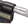ETOPOO Dijital Verniyeli Kumpas Çift Yuvarlak ve Sivri Kafa ile Yüksek Hassasiyetli 0-25mm Yükseklik Ölçer Dış Çapı Ölçmek İçin - Makinistler ve Mühendisler için Mükemmel.