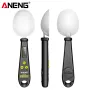ANENG HTC-6 Multifunctional Kitchen Tool Electronic Weighing Spoon with Integrated Food Thermometer Precise Gram/Ounce/Pound Conversion Durable ABS and Stainless Steel