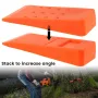 3Pcs Felling Wedges Plastic Chainsaw Wedges Wear Resistant Tree Cutting Wedges Logging Supplies Safety Chainsaw Accessories