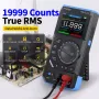 Multimetro FNIRSI DST-210 3 in 1 True RMS, strumento di riparazione con quadrante a 119999 conteggi, diagnosi guasti automobilistici, larghezza di banda 10 MHz, frequenza di campionamento 48 MSa/s, anti-scottatura