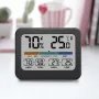 324 Multifunction Indoor Thermometer Model Accurate Temperature and Humidity Monitoring Comfort Level Indicator on Color Display Powered by Dual CR2032 Batteries