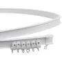 3M Flexible Ceiling Curtain Track Bendable Window Rod Rail Straight Curve Shower