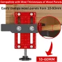 Cabinet Door Mounting Jig Aluminum Alloy Installation Positioner Cabinet Hardware Jig For Framed Frameless Cabinets 10-60mm Thickness