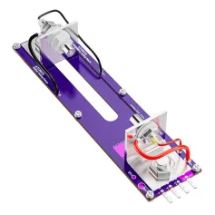 ATORCH 20A 4-Wire Battery Test Stand 18650 Capacity Tester High Current 30A PCB Metal Plastic Accurate Measurement Lithium Dry Button Cells