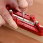 Imperial Metric Self-centering Doweling Jig Drill Guide Hole Punch Locator Precision Woodworking Tool