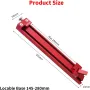 Circular Saw Guide Rail Aluminum Alloy Adjustable Base Compatible with 4 Inch Marble Cutter Precision Cutting Tool Woodworking Accessories Rust Resistant Light Weight