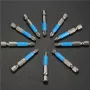10pcs 50mm PH2 Screwdriver Bit Set Anti Slip Electric Magnetic Screwdriver