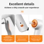 RAYENR Home Hot Melt Glue Gun 20W 110V-240V Quick Preheat 7mm Sticks Aluminum Alloy Nozzle Compact Design 30PCS/60PCS Optional Glue Sticks