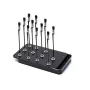 12PCS Magnetic Bendable Alligator Clip Sticks Set Model Painting Stand Base Holder Modeling Tools For Airbrush Easy Install