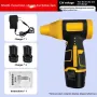 500W Handheld Turbine Fan 8-Speed 2000mAh Rechargeable Battery Quick Charging Portable Lightweight 130000 RPM