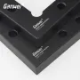 GANWEI 120x120mm Carpenter Square Ruler 90 Degree Right Angle Ruler Alluminum Alloy L Ruler Woodworking Measuring