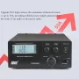 PS50SWIV DC Power Supply 50A High Current Adjustable 9-15V with LCD Display Short Circuit Protection Temperature Controlled Fan