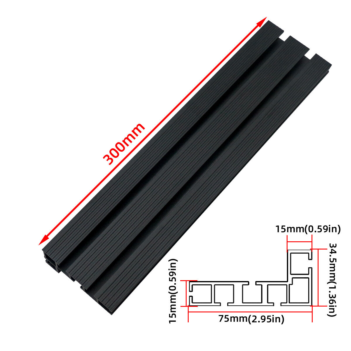 300mm