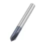 Drillpro 2 Flutes 90 Degree 2-12mm Carbide Chamfering Cutter End Mill HRC45 Milling Cutter