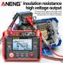 ANENG MH13 Megohmmeter Ohm Tester Digital Multimeter Megometro Insulation Earth High Voltage Resistance Meter Tester Tool