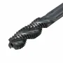 Drillpro 7pcs M3-M12 HSS Nitriding Coated Screw Tap Metric Right Hand Spiral Screw Thread Tap