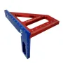 Aluminum Alloy 45/90 Degree Woodworking Square Protractor Miter Triangle Drawing Line Ruler Layout Height Gauge
