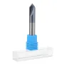 Drillpro 2 Flutes 90 Degree 2-12mm Carbide Chamfering Cutter End Mill HRC45 Milling Cutter